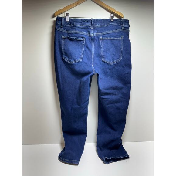 Time And True Women’s Denim Blue Jeans Sz 20 Regular Med Wash Comfort Stretch - Picture 7 of 7
